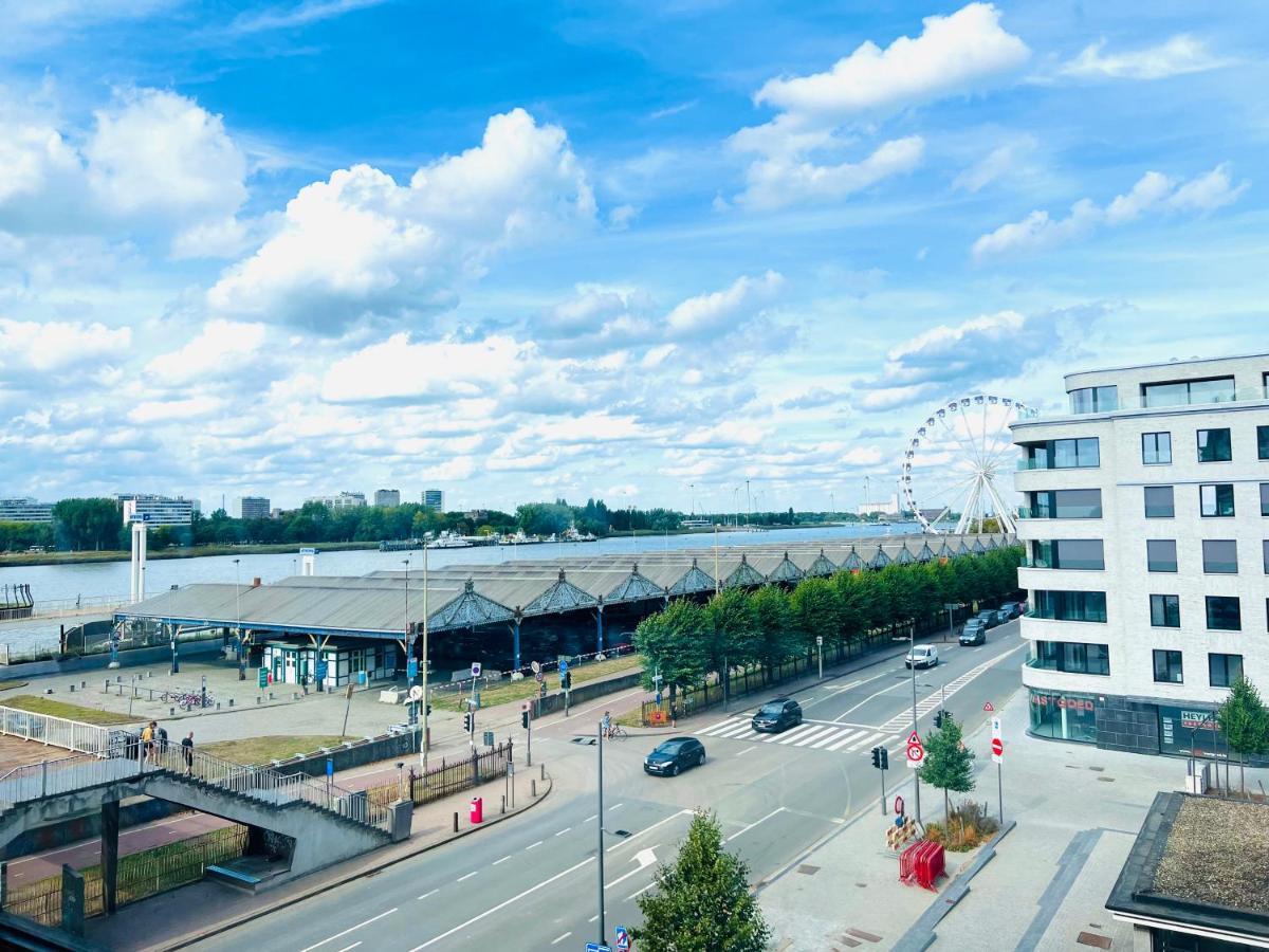 Riverview Studio In Historical Heart Of Antwerpia Zewnętrze zdjęcie