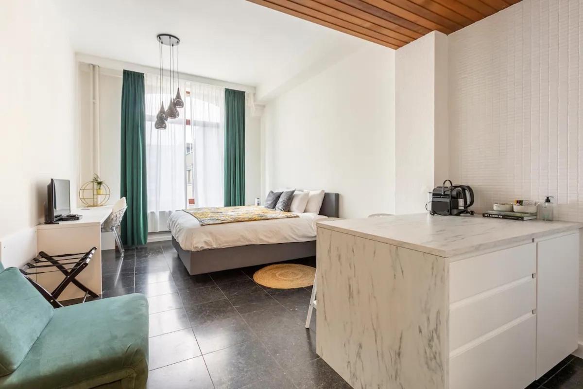 Riverview Studio In Historical Heart Of Antwerpia Zewnętrze zdjęcie